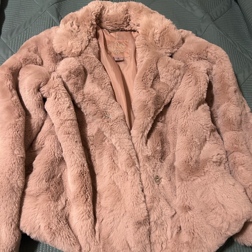 Jou Jou Blush Teddy Jacket